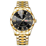 Branded Stainless Steel Business Quartz Watch