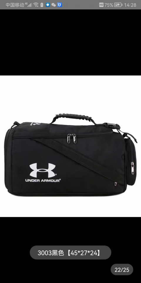 Unisex Large Capacity Travel Bag Luggage Nylon Waterproof Gym Tote Bag