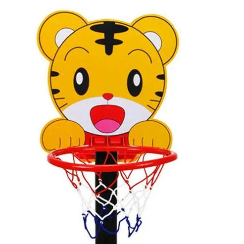 Tiger Hoop Adjustable Basketball Set for Kids – Indoor & Outdoor Sports Play Stand