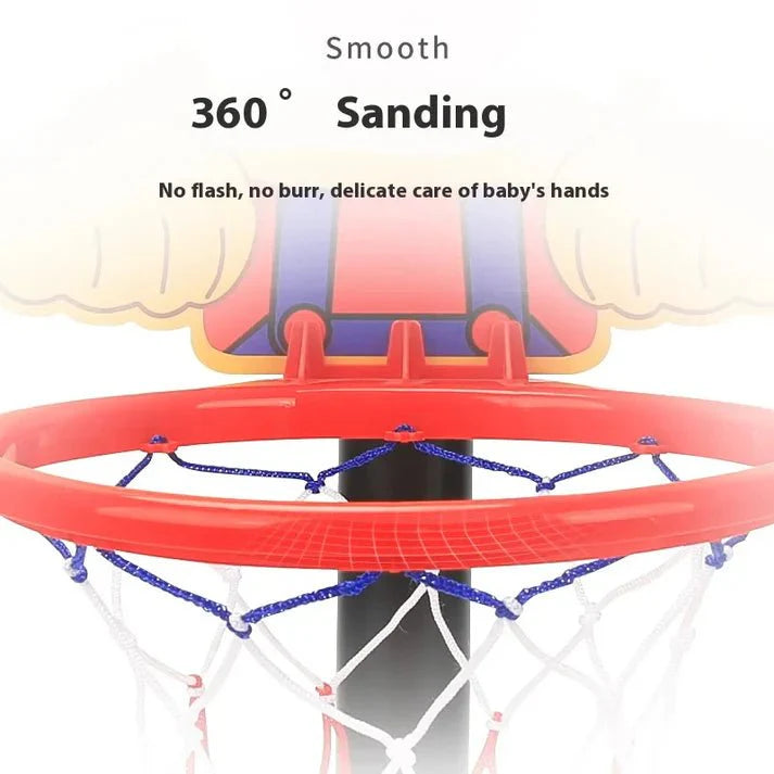 Tiger Hoop Adjustable Basketball Set for Kids – Indoor & Outdoor Sports Play Stand