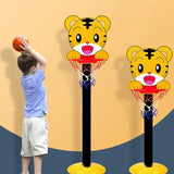 Tiger Hoop Adjustable Basketball Set for Kids – Indoor & Outdoor Sports Play Stand