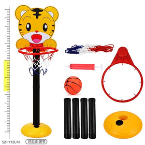 Tiger Hoop Adjustable Basketball Set for Kids – Indoor & Outdoor Sports Play Stand