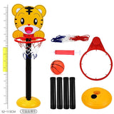 Tiger Hoop Adjustable Basketball Set for Kids – Indoor & Outdoor Sports Play Stand