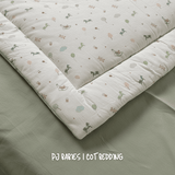 Tiny Tails Garden 9 Pc Cot Bedding Set