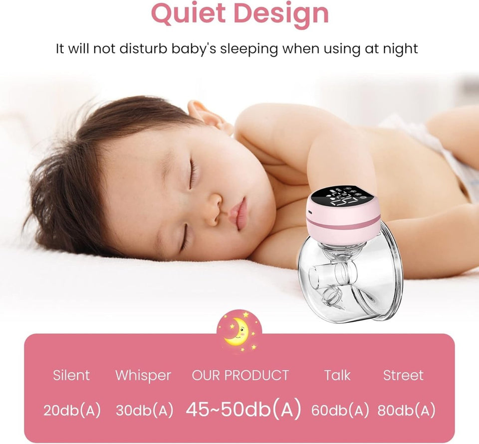 Tovvild Wearable Breast Pump – Hands-Free Electric Milk Expression