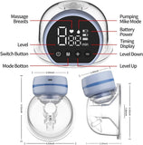 Tovvild Wearable Breast Pump – Hands-Free Electric Milk Expression