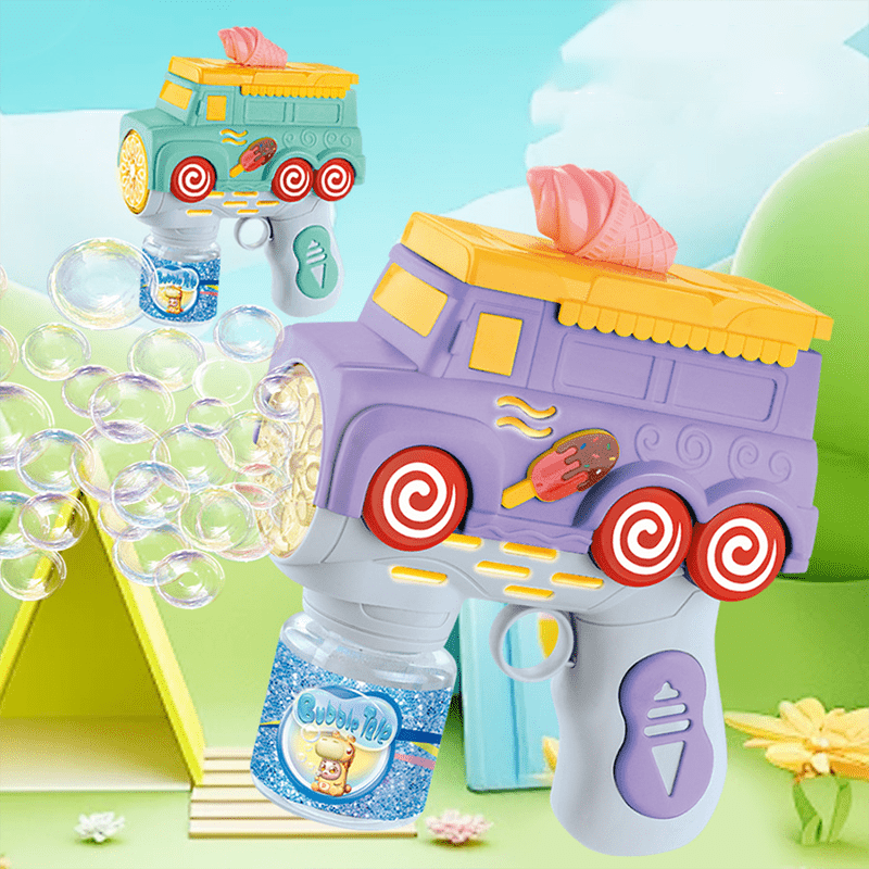 Truck Bubble Gun – Colorful Bubbles & Nonstop Fun