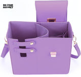 TUMBLERS CROSSBODY BAG – STYLISH PORTABLE ADJUSTABLE STRAP - PURPLE