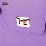 TUMBLERS CROSSBODY BAG – STYLISH PORTABLE ADJUSTABLE STRAP - PURPLE