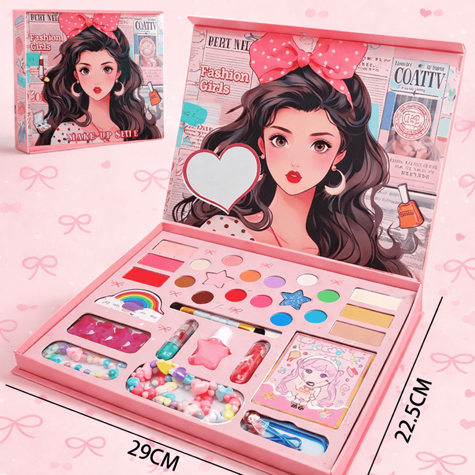 Ultimate Fashion Beauty Play Studio – Makeup, Beads, Drawing & Styling Set for Kids