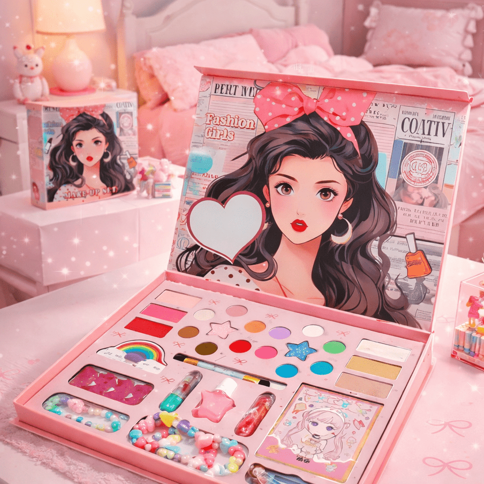 Ultimate Fashion Beauty Play Studio – Makeup, Beads, Drawing & Styling Set for Kids