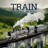 Vintage Steam Train Playset with Light & Sound 🚂