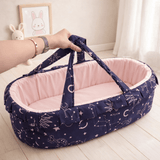 Violet Cozy Baby Basket Bed