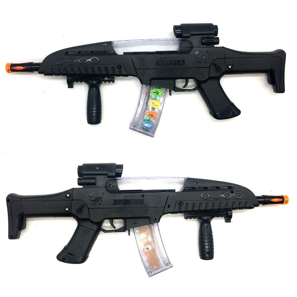 Voice Vibration Shooting Blaster – Interactive Action Gun for Kids