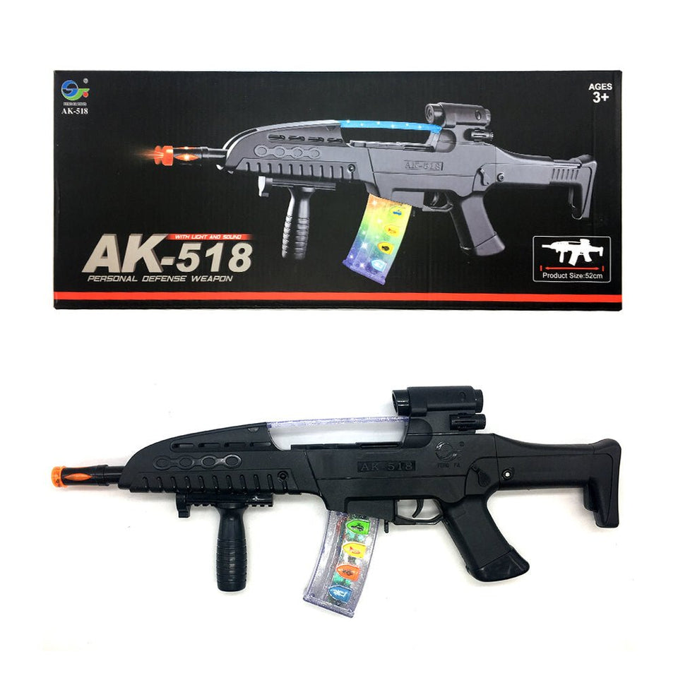 Voice Vibration Shooting Blaster – Interactive Action Gun for Kids