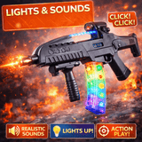 Voice Vibration Shooting Blaster – Interactive Action Gun for Kids