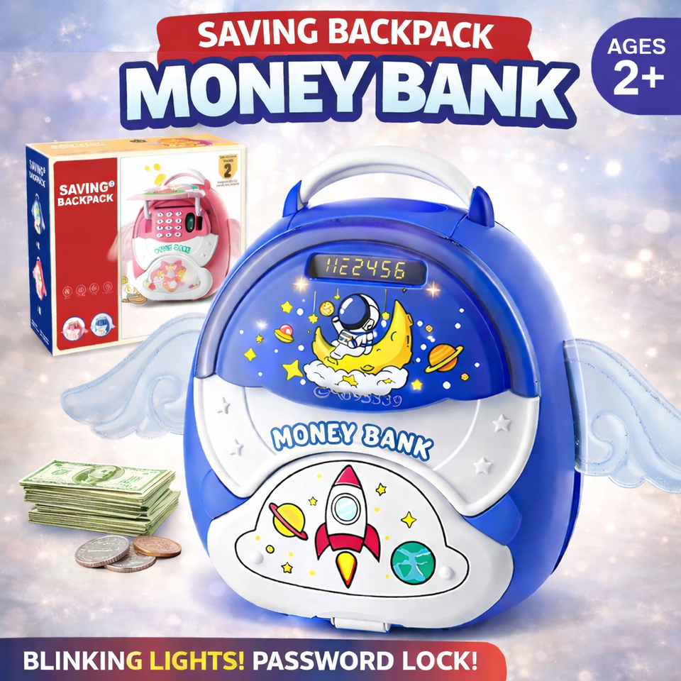Wings Themed Money Bank ATM for Kids