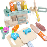 Wooden Play Kitchen Accessories Set